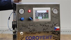 A 500 nových plicních ventilátor nové znaky CoroVent plánuje vyrobit bhem...