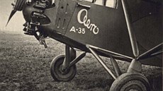 Prototyp hornoploníku Aero A.35 krátce po dokonení v listopadu 1928. Následn...