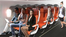Firma AvioInteriors pila s netradiním eením. Místo odstraování sedaek z...