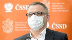 Ministr kultury Lubomír Zaorálek (SSD) vystoupil na tiskové konferenci...