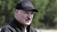 Běloruský prezident Alexandr Lukašenko (25. dubna 2020)