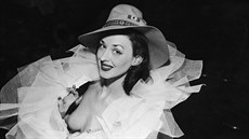 Modelka Dorian Leighová na snímku ze tyicátých let