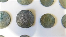 ást nalezených mincí