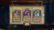 Hearthstone - balance patch 17.0.2