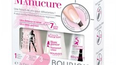 Sada na francouzskou manikúru obsahuje 3x10 ml lak: French, Rose, Naturel...