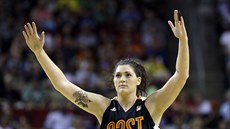 Stefanie Dolsonová pi Utkání hvzd WNBA