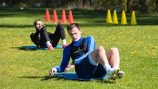Fotbalisté prvoligového Zlína za�ali za p�ísných hygienických opat�ení znovu s...