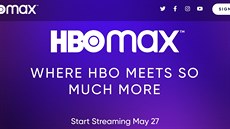 HBO Max zane "streamovat" 27. kvtna. Zatím jen v USA.