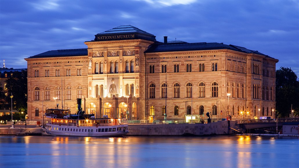 Nationalmuseum ve Stockholmu