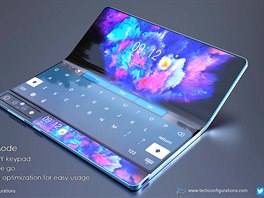 Designový koncept Samsung Galaxy Fold 2