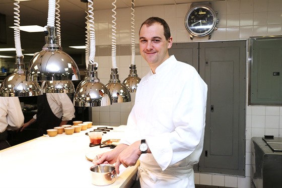 Daniel Humm, švýcarský šéfkuchař luxusní newyorské restaurace Eleven Madison...