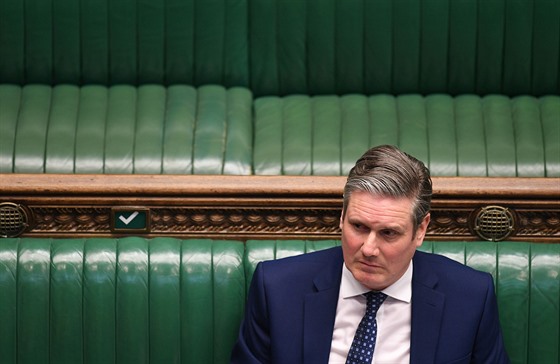 Nový pedseda britských labourist Keir Starmer (29. dubna 2020)