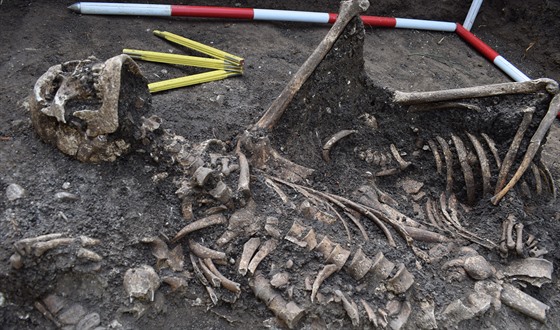Archeologové na pomezí Stránice a Radjova na Hodonínsku objevili kostry...