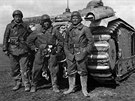 Bitva o Francii 1940, francouztí tankisté u tkého tanku Renault B1 bis