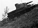 Bitva o Francii 1940, pokozený nmecký tank PzKpfw IV
