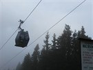 Lanovka na Sn�ku zase jezd� po koronavirov� pauze