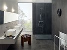 Milovníci minimalismu jist ocení rzné odstíny edé a dekor betonu.