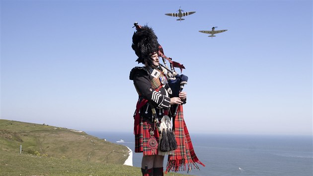 Skotsko si připomnělo 75. výročí konce druhé světové války. (8. května 2020)