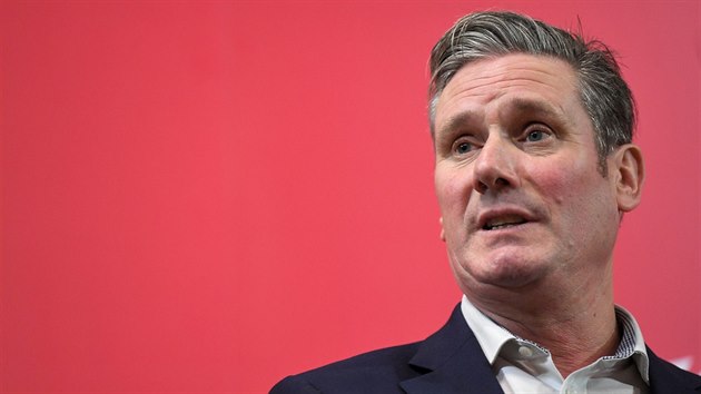 Nov pedseda britskch labourist Keir Starmer (31. ledna 2020)