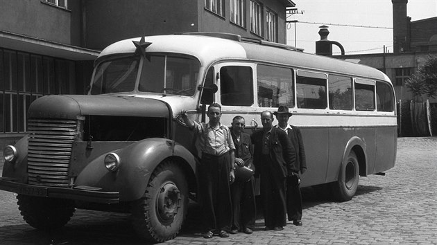 Autobus Praga vozil brnnsk cestujc mezi lety 1938 a 1965.