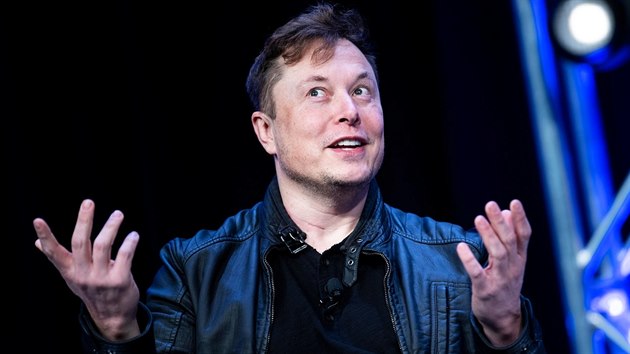 Majitel a ředitel firmy Tesla Elon Musk (9. března 2020)