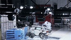 Crashtest elektromobilu Polestar 2