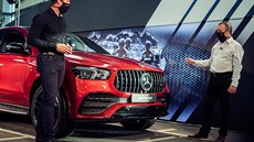 Premiéra Mercedesu-AMG GLE 53 4MATIC+ probíhala v showroomu v Praze na Chodov...