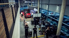 Premiéra Mercedesu-AMG GLE 53 4MATIC+ probíhala v showroomu v Praze na Chodov...