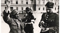 Většina německých vojáků nekladla při zatýkání odpor, našli se ale i fanatici,...