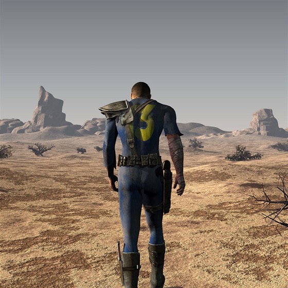 Vizuáln se Fallout inspiruje ve sci-fi filmech z 50. let.