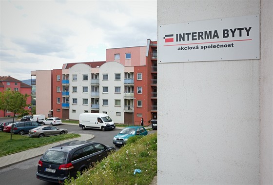 Domy na konci 90. let postavila společnost Interma.