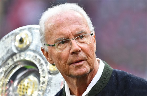 Nmecká fotbalová legenda Franz Beckenbauer.