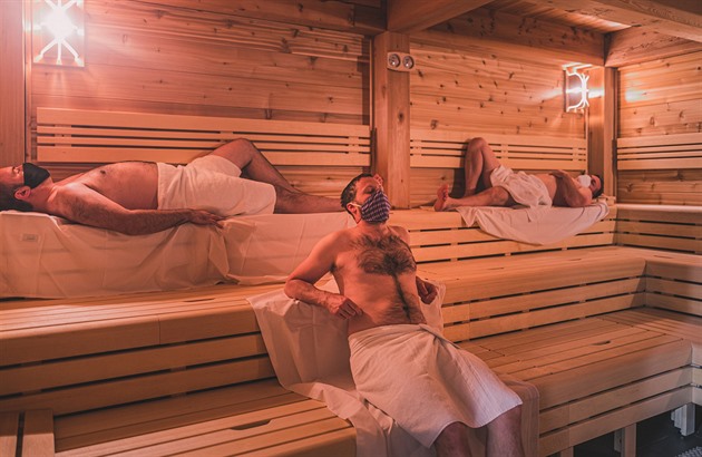 Nově otevřený provoz saun počítá s přísnějšími pravidly.