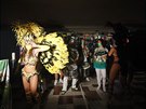 ivou hudbu doplnilo i tanení vystoupní Vibrasil Samba Show (na snímku) v...