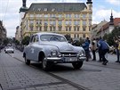 Prjezdu historickch vozidel pihlely v Brn stovky lid