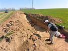 Archeologové prozkoumávají trasu plánovaného obchvatu Svitav.