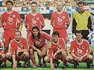 Liberetí vítzové národního poháru z roku 2000. Zleva stojí Josef Lexa, Roman...