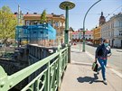 Na hradeckm Praskm most potebuj opravit dva zchtral secesn kiosky, dva...