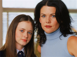 Alexis Bledelová a Lauren Grahamová v seriálu Gilmorova děvčata (2000)