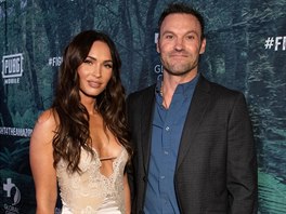 Megan Foxová a Brian Austin Green (Los Angeles, 9. prosince 2019)