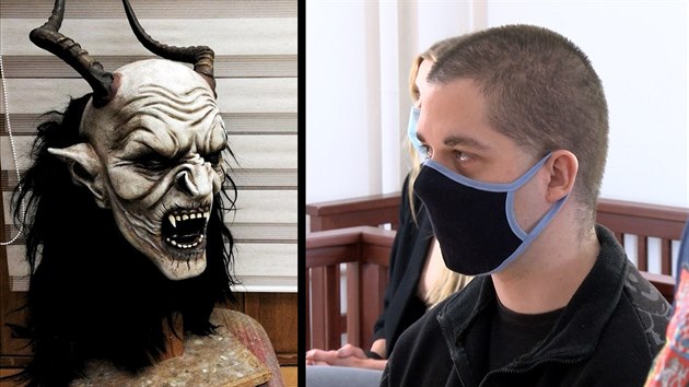 Obžalovaný Lukáš Toman zavraždil svého zákazníka, kterému měl dodat masku krampuse