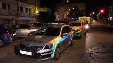 Policisté a záchranái vyjídli na ubytovnu v Hloubtín. Pi sporu tam byl...