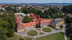 Barokní zámek ve Velkých Opatovicích je domovem unikátní expozice Moravského kartografického centra.
