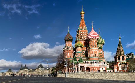 Chrám Vasila Blaeného na Rudém námstí v Moskv