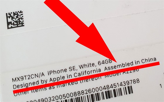 Apple si zatím nechává vyrábět iPhony většinou v Číně