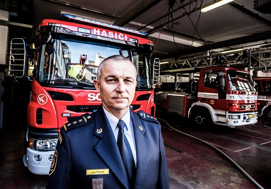 Luděk Prudil, ředitel pražských hasičů. (27.05.2020)