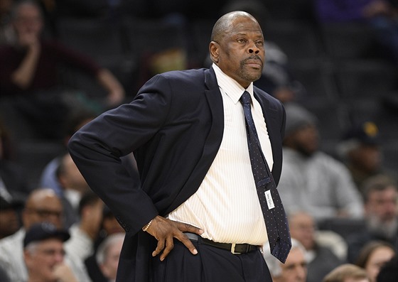 Patrick Ewing jako trenér univerzity Georgetown