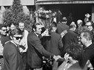 ROK 1969, VÍTZOVÉ PVP. Slavný návrat fotbalist Slovanu Bratislava z Basileje,...