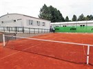 Nov zzem tenisovho arelu v Sokolov, jeho prohldky se zastnila i...