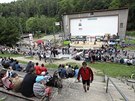 V souasnosti se amfiteátr letního kina v jihlavském lesoparku Heulos vyuívá...